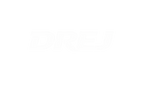 Bold white DREJ text logo on a solid black background, modern streetwear branding